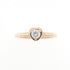 Ring 18K Rose Gold with Diamond