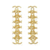 Earrings Gold-Tone Metal
