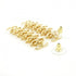 Earrings Gold-Tone Metal