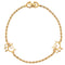 Twist Chain Bracelet 18K Yellow Gold