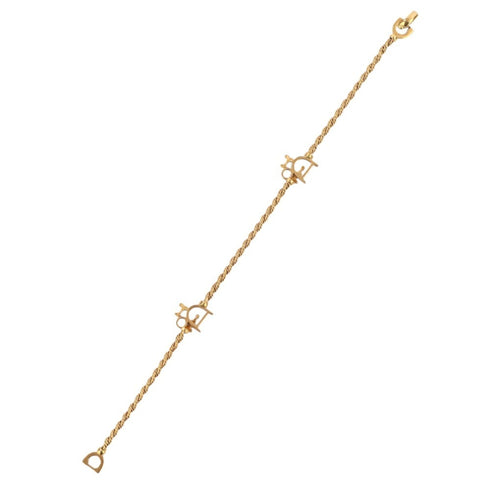 Twist Chain Bracelet 18K Yellow Gold