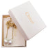 Pearl Earrings Brass