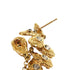 Pearl Earrings Brass