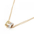 Empreinte Toiall Pendant Necklace 18K Tricolor Gold