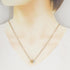 Empreinte Toiall Pendant Necklace 18K Tricolor Gold