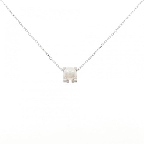 C de Cartier Pendant Necklace 18K White Gold