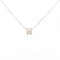 C de Cartier Pendant Necklace 18K White Gold