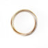 Vendome Louis Cartier Band Ring 18K Tricolor Gold