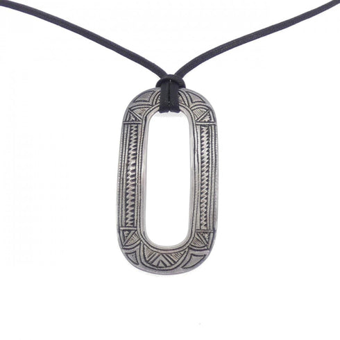 Touareg Pendant Necklace Sterling Silver