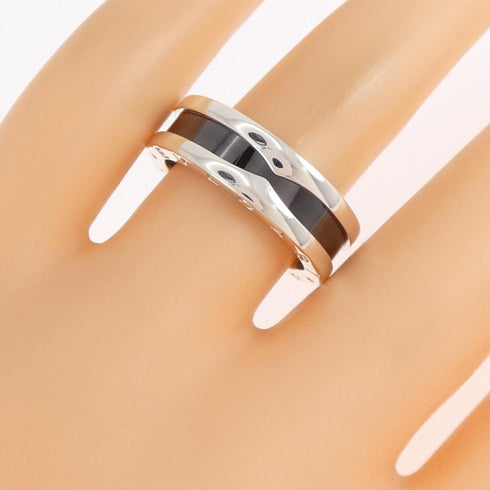 Ring Ceramic and Sterling Silver