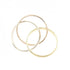 Vendome Louis Cartier Band Ring 18K Tricolor Gold