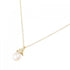 Pendant Necklace 18K Yellow Gold Medium with Pearl