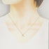 Pendant Necklace 18K Yellow Gold Medium with Pearl