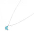 Sweet Alhambra Pendant Necklace 18K White Gold