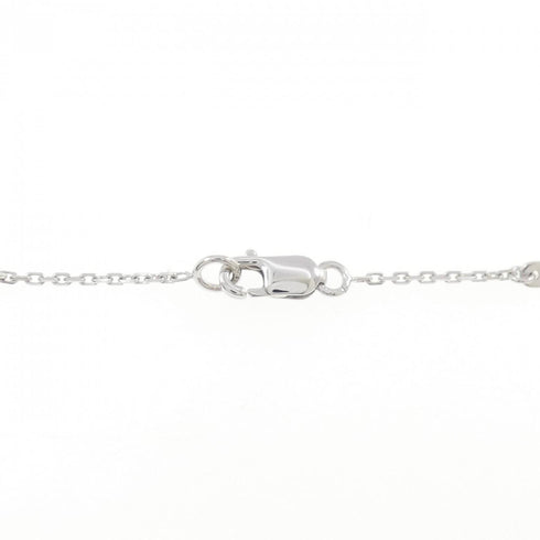 Sweet Alhambra Pendant Necklace 18K White Gold