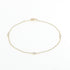 Elsa Peretti Diamonds By The Yard Pendant Necklace 18K Yellow Gold and Diamond