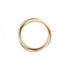 Vendome Louis Cartier Band Ring 18K Tricolor Gold