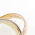 Vendome Louis Cartier Band Ring 18K Tricolor Gold