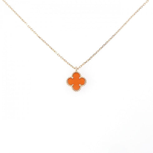 Sweet Alhambra Pendant Necklace 18K Rose Gold