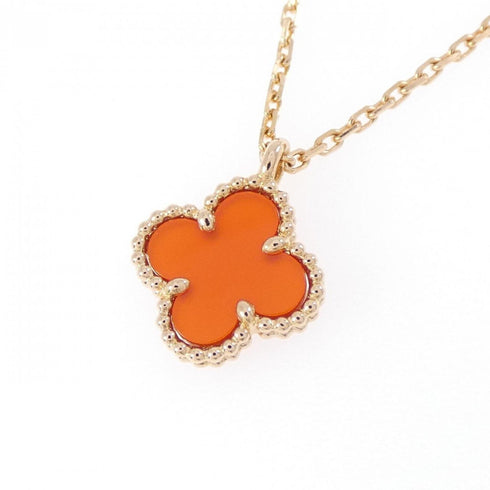 Sweet Alhambra Pendant Necklace 18K Rose Gold