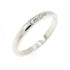 C de Cartier Ring Platinum