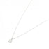Solitaire Pendant Necklace Platinum with Diamond 0.50CT
