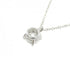 Solitaire Pendant Necklace Platinum with Diamond 0.50CT