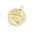 Zodiac Pendant Necklace 18K Yellow Gold