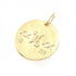 Zodiac Pendant Necklace 18K Yellow Gold
