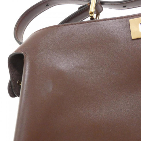 Soft Peekaboo ISeeU Bag Leather Medium