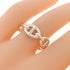 Chaine d'Ancre Enchainée Ring Sterling Silver
