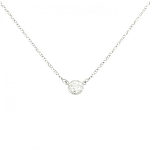 Elsa Peretti Diamonds By The Yard Pendant Necklace Platinum and Diamond