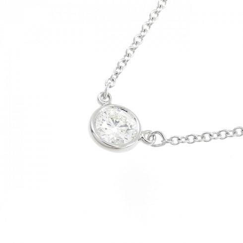Elsa Peretti Diamonds By The Yard Pendant Necklace Platinum and Diamond