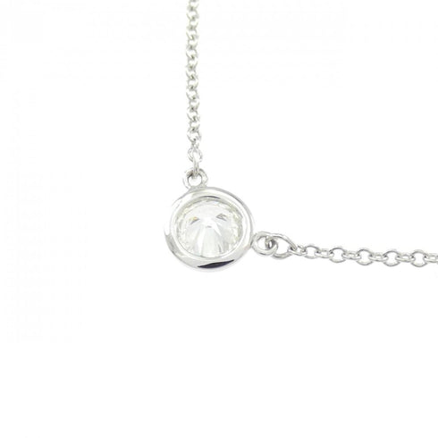 Elsa Peretti Diamonds By The Yard Pendant Necklace Platinum and Diamond