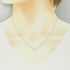 Elsa Peretti Diamonds By The Yard Pendant Necklace Platinum and Diamond