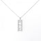 Atlas Pendant Necklace 18K White Gold