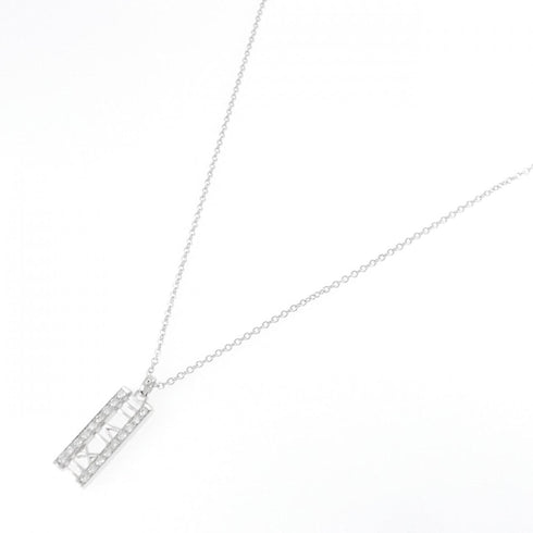 Atlas Pendant Necklace 18K White Gold