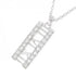 Atlas Pendant Necklace 18K White Gold
