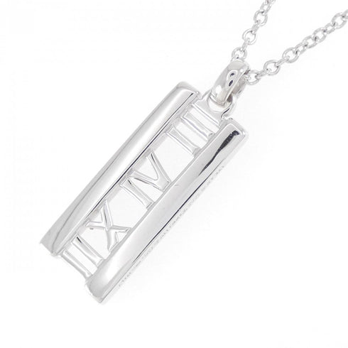 Atlas Pendant Necklace 18K White Gold