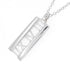 Atlas Pendant Necklace 18K White Gold