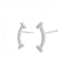 T Smile Pendant Necklace 18K White Gold Earrings 18K White Gold