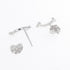 T Smile Pendant Necklace 18K White Gold Earrings 18K White Gold