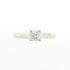 Lucida Ring Platinum with Diamond