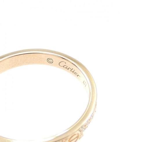Ring 18K Rose Gold With Diamond Small