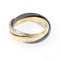 Trinity Ring 18K White Gold and Ceramic