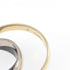 Trinity Ring 18K White Gold and Ceramic