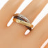 Trinity Ring 18K White Gold and Ceramic