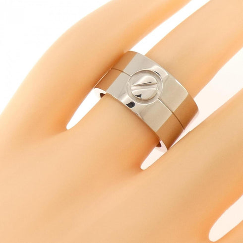 Love Ring 18K White Gold