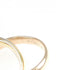 Vendome Louis Cartier Band Ring 18K Tricolor Gold