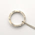 1837 Circle Pendant Necklace Sterling Silver